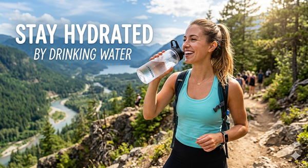 Stay Hydrated By Drinking Water